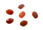 Red Onyx 1PC Medium 8x10 MM Oval Faceted Red Fine Semi Precious Loose Gemstone