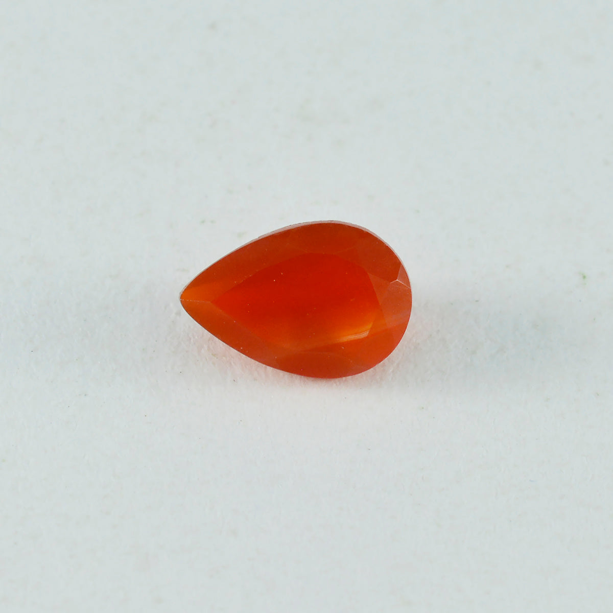 Red Onyx 1PC Chunky 12x16 MM Pear Faceted Red High Quality Semi Precious Loose Gems