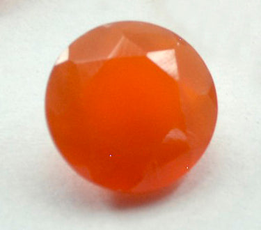 Red Onyx 1PC Large 11x11 MM Round Faceted Red Fine Semi Precious Loose Gemstone