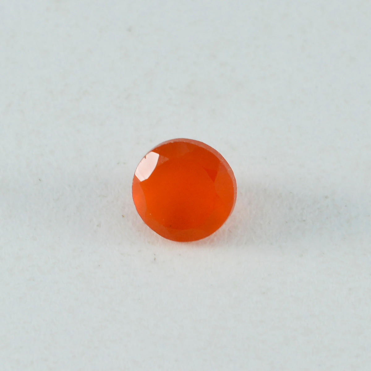 Red Onyx 1PC Large 12x12 MM Round Faceted Red High Quality Semi Precious Loose Gemstones