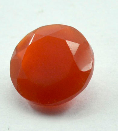 Red Onyx 1PC Chunky 16x16 MM Round Faceted Red Pure Semi Precious Loose Gemstones