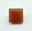 Red Onyx 10PC Tiny 3x3 MM Square Faceted Red Fiery Semi Precious Loose Gemstone