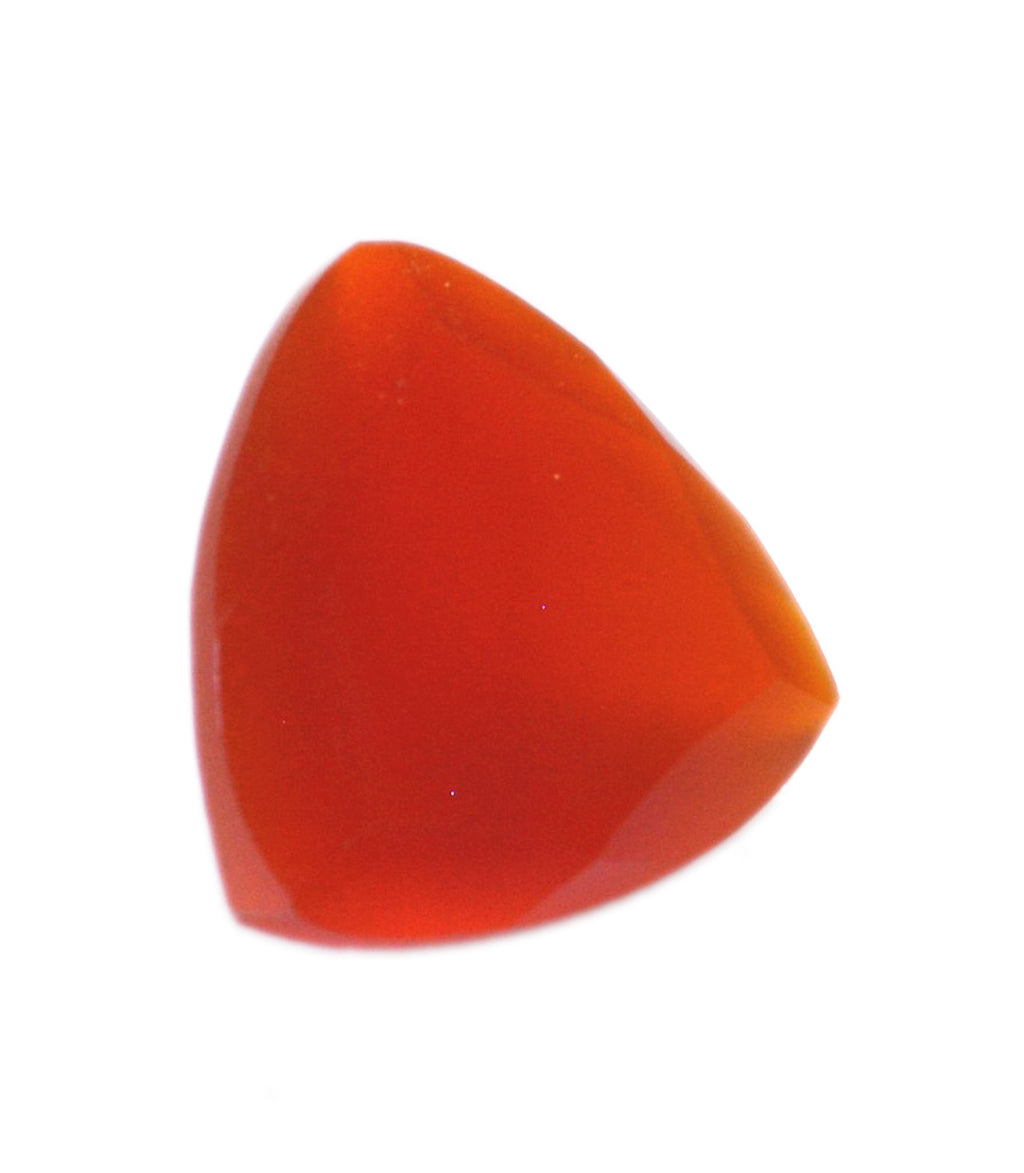 Red Onyx 1PC Large 12x12 MM Triangle Faceted Red High Quality Semi Precious Loose Gemstones