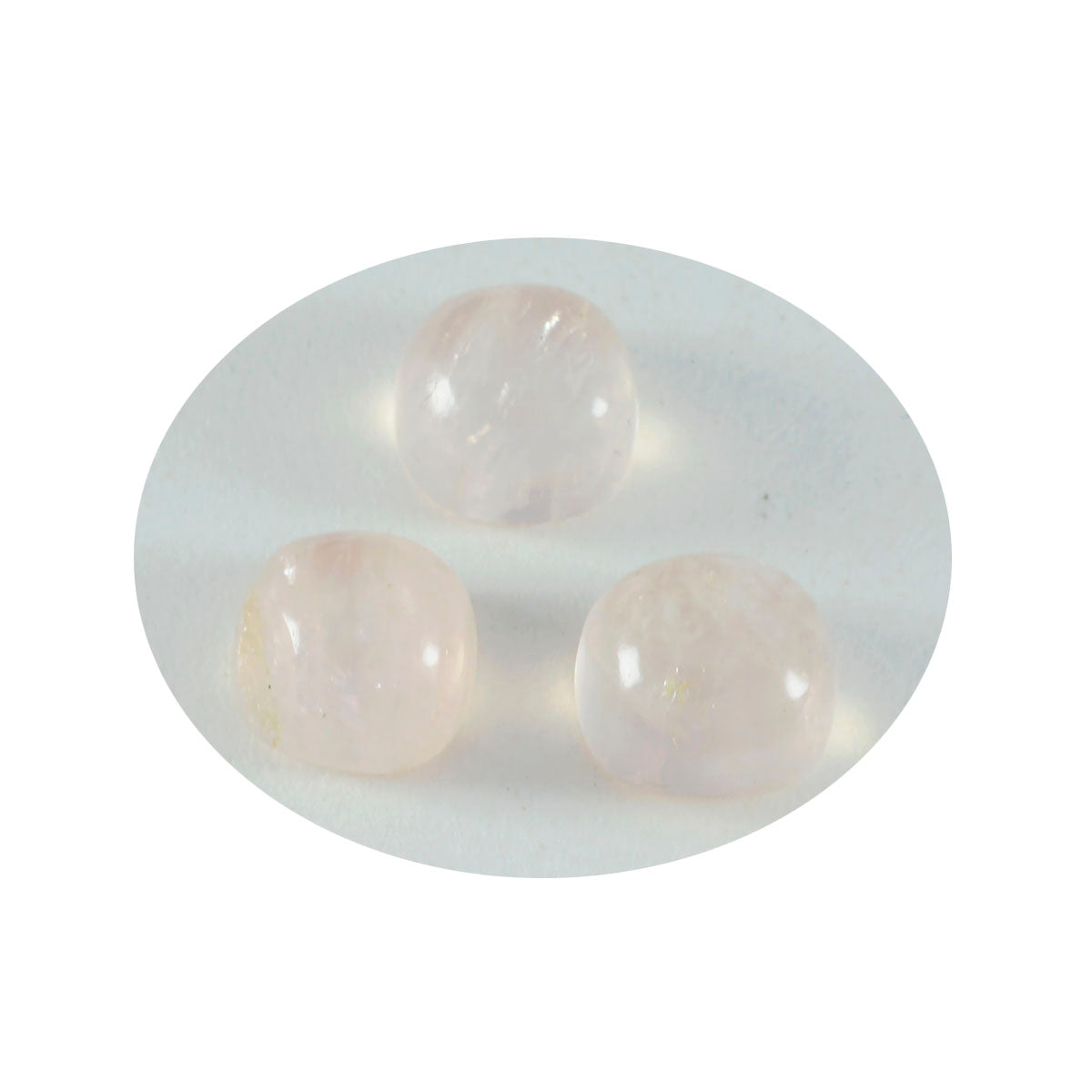 Rose Quartz 10PC Tiny 5x5 MM Cushion Cabochon Pink High Quality semi Precious Loose Gems