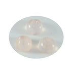 Rose Quartz 10PC Tiny 5x5 MM Cushion Cabochon Pink High Quality semi Precious Loose Gems