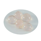 Rose Quartz 1PC Small 8x8 MM Cushion Cabochon Pink Superior semi Precious Semi Precious Gemstone