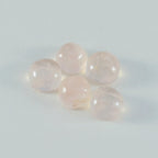 Rose Quartz 1PC Small 8x8 MM Cushion Cabochon Pink Superior semi Precious Semi Precious Gemstone