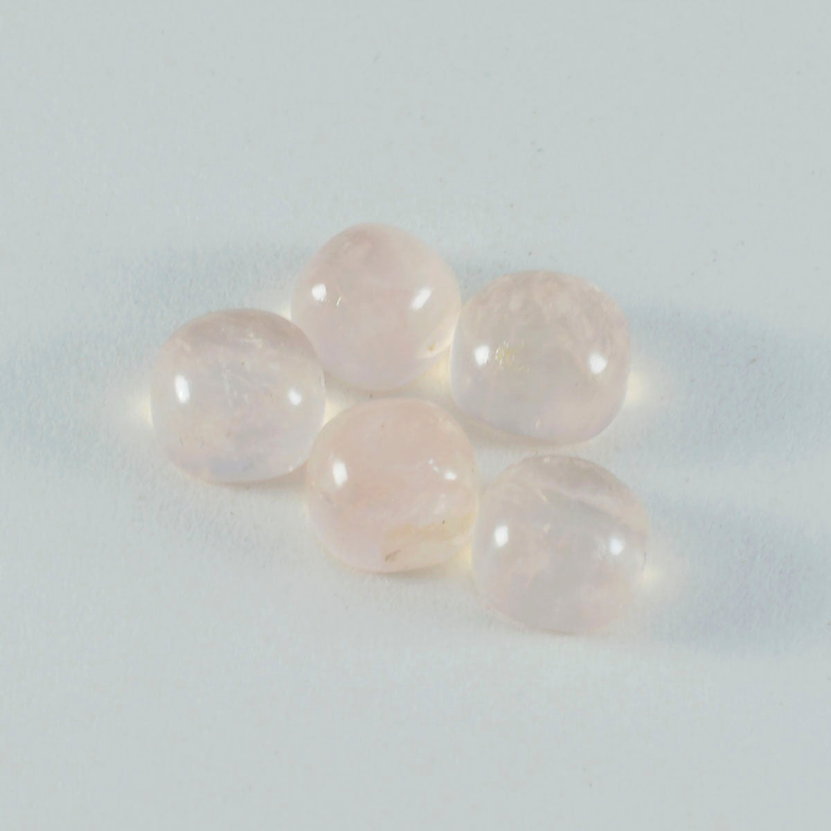 Rose Quartz 1PC Small 8x8 MM Cushion Cabochon Pink Superior semi Precious Semi Precious Gemstone