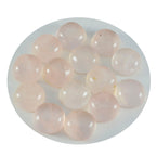 Rose Quartz 1PC Medium 9x9 MM Cushion Cabochon Pink Pure semi Precious Precious Gemstone