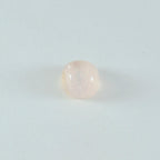 Rose Quartz 1PC Small 8x8 MM Cushion Cabochon Pink Superior semi Precious Semi Precious Gemstone