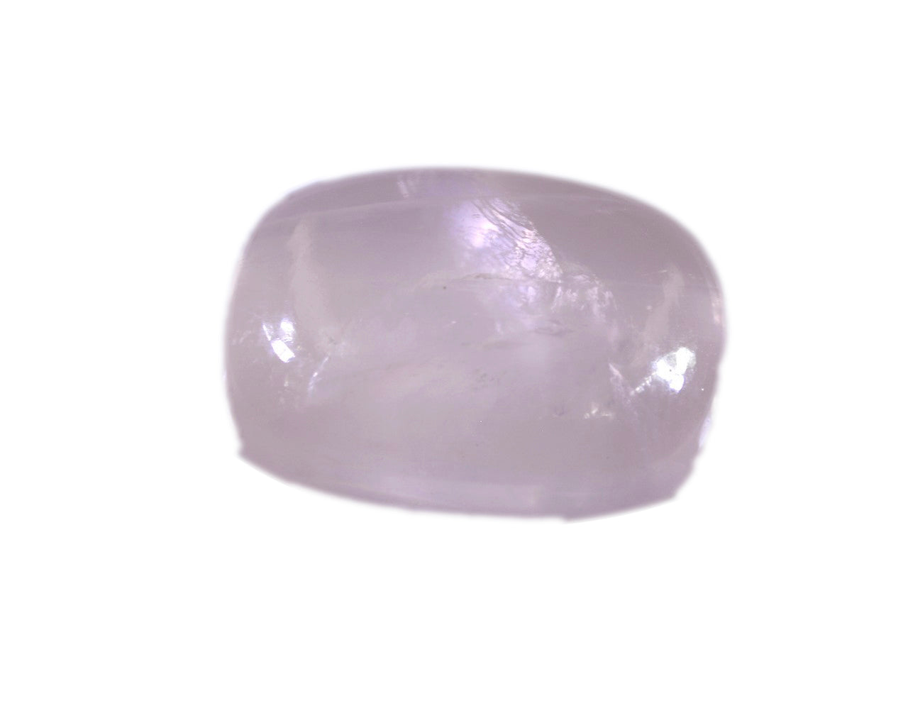 Rose Quartz 1PC Large 10x12 MM Emerald Cabochon Pink Lustrous semi Precious Semi Precious Gemstone