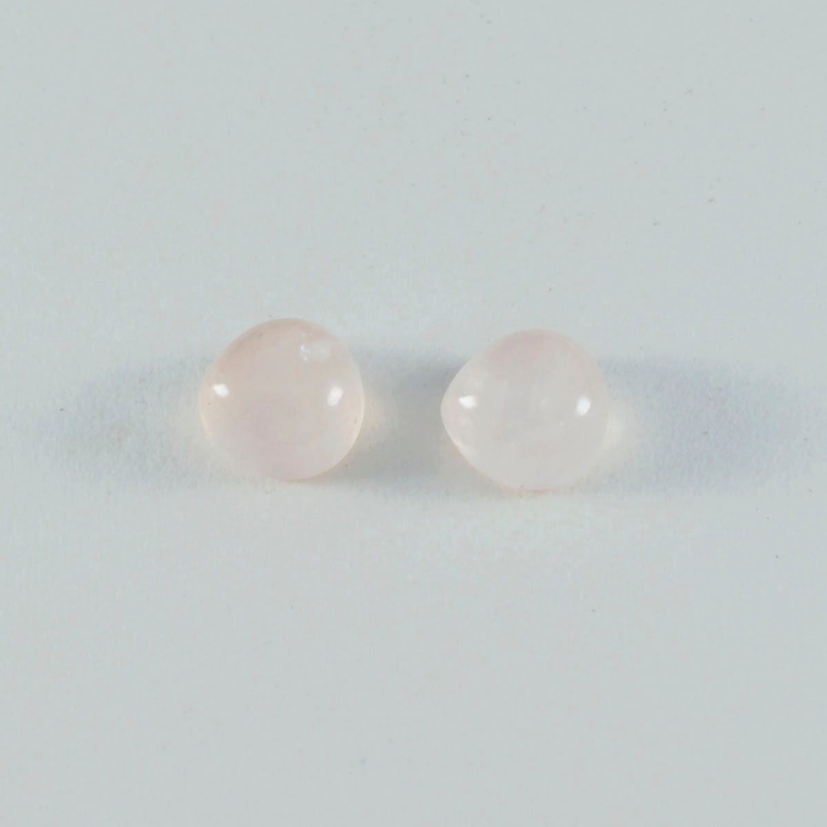 Rose Quartz 1PC Small 8x8 MM Heart Cabochon Pink Shine semi Precious Precious Gemstone Image principale du produit