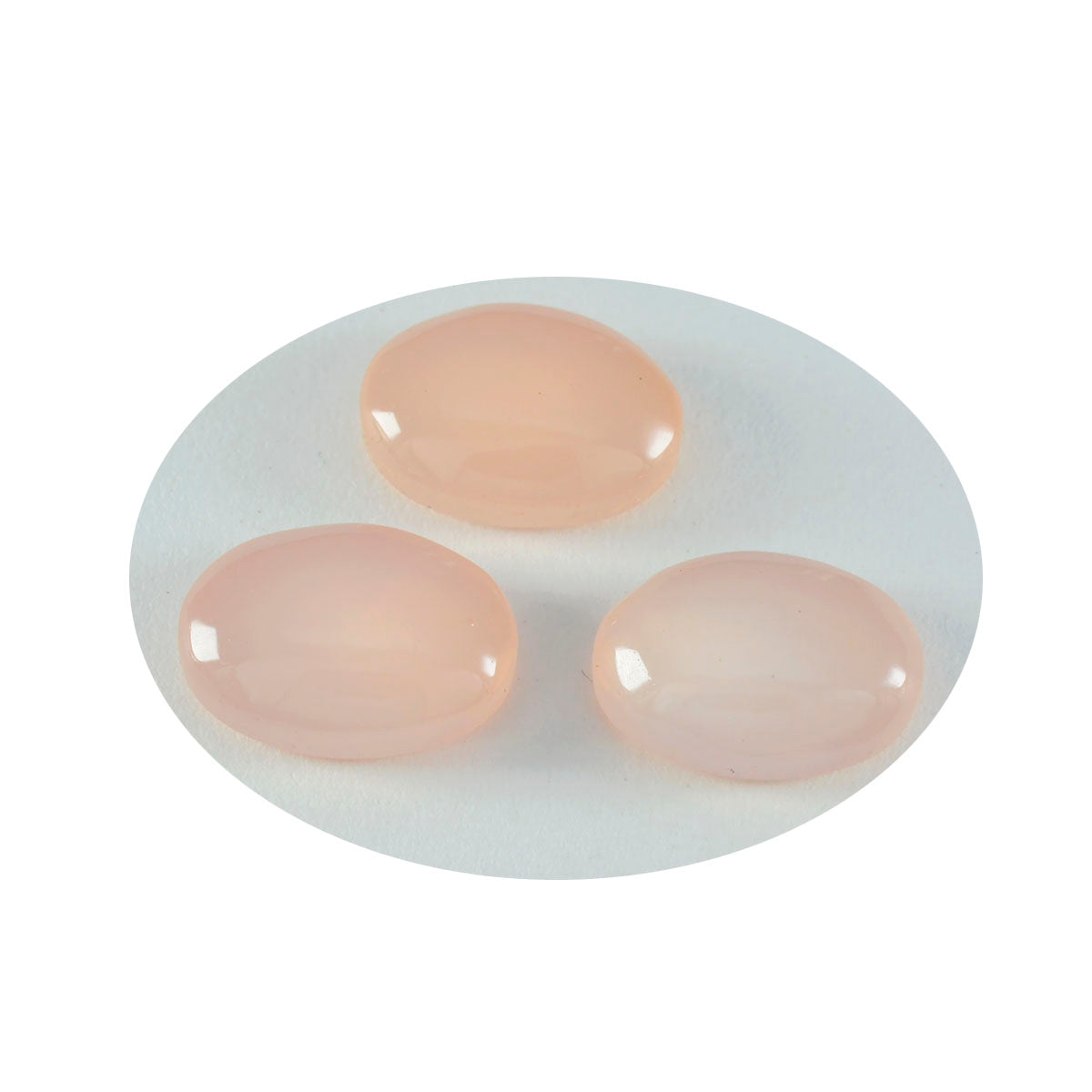 Rose Quartz 1PC Large 10x12 MM Oval Cabochon Pink Genuine semi Precious Loose Gems