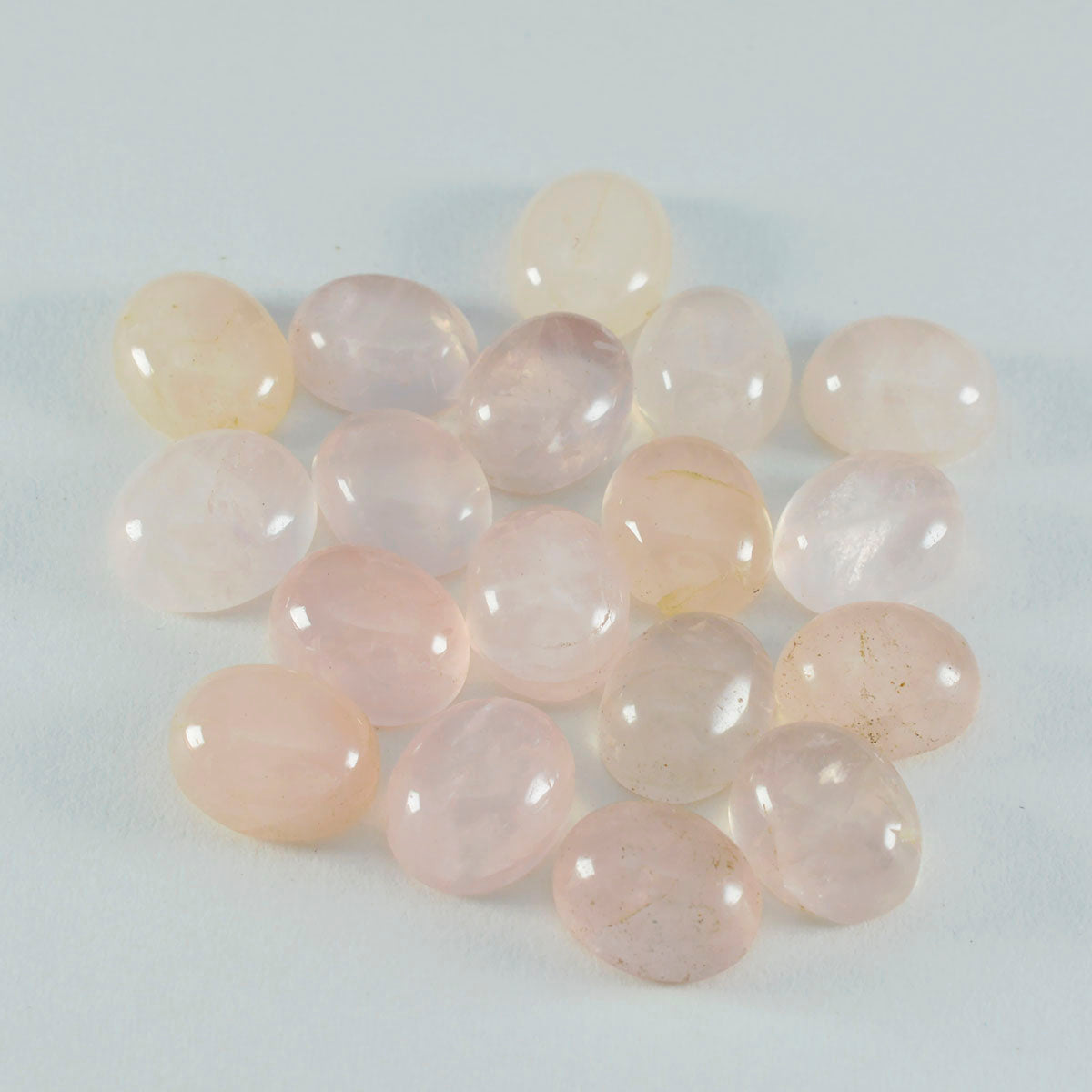 Rose Quartz 1PC Small 6x8 MM Oval Cabochon Pink Splendid semi Precious Gems