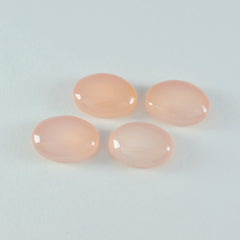 Rose Quartz 1PC Large 9x11 MM Oval Cabochon Pink High Quality semi Precious Precious Gemstone