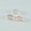 Rose Quartz 10PC Tiny 4x6 MM Oval Cabochon Pink Sparkling semi Precious Semi Precious Gemstone