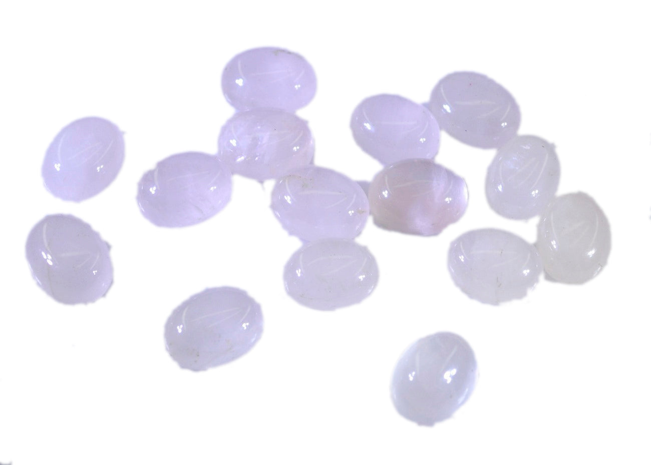 Rose Quartz 1PC Small 6x8 MM Oval Cabochon Pink Splendid semi Precious Gems