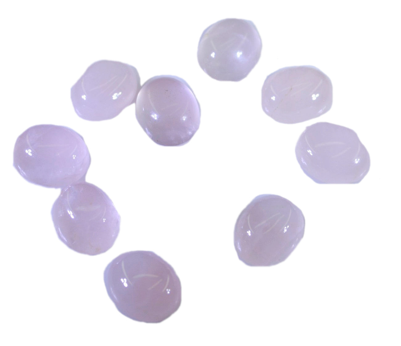 Rose Quartz 1PC Large 9x11 MM Oval Cabochon Pink High Quality semi Precious Precious Gemstone