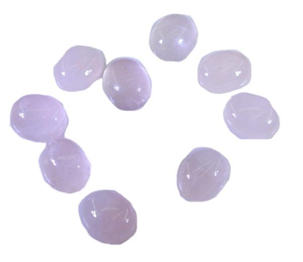 Rose Quartz 1PC Large 9x11 MM Oval Cabochon Pink High Quality semi Precious Precious Gemstone