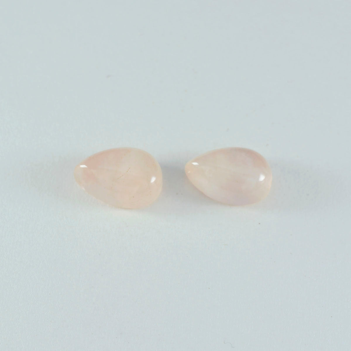 Rose Quartz 1PC Large 8x12 MM Pear Cabochon Pink Brilliant semi Precious Precious Gemstone Image principale du produit