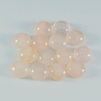 Rose Quartz 1PC Large 11x11 MM Round Cabochon Pink High Quality semi Precious Loose Gems