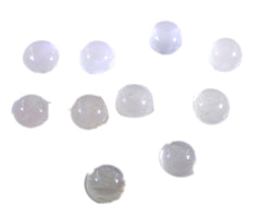 Rose Quartz 10PC Tiny 3x3 MM Round Cabochon Pink Brilliant semi Precious Precious Gemstone