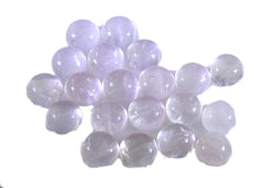 Rose Quartz 1PC Tiny 6x6 MM Round Cabochon Pink Splendid semi Precious Loose Gemstone