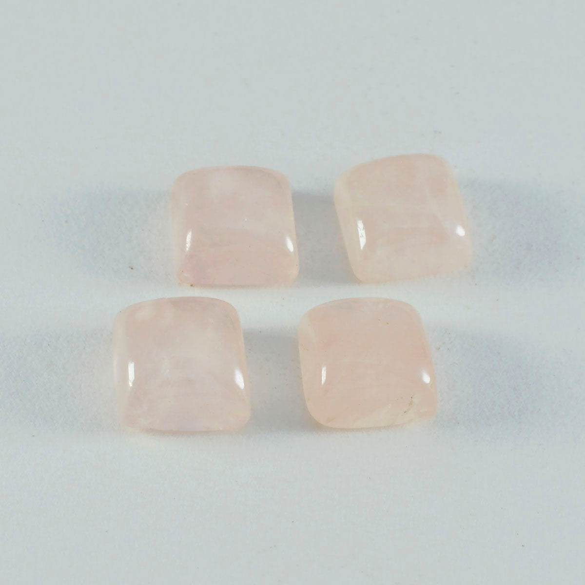 Rose Quartz 1PC Medium 9x9 MM Square Cabochon Pink Splendid semi Precious Semi Precious Gemstone Huvudsaklig produktbild