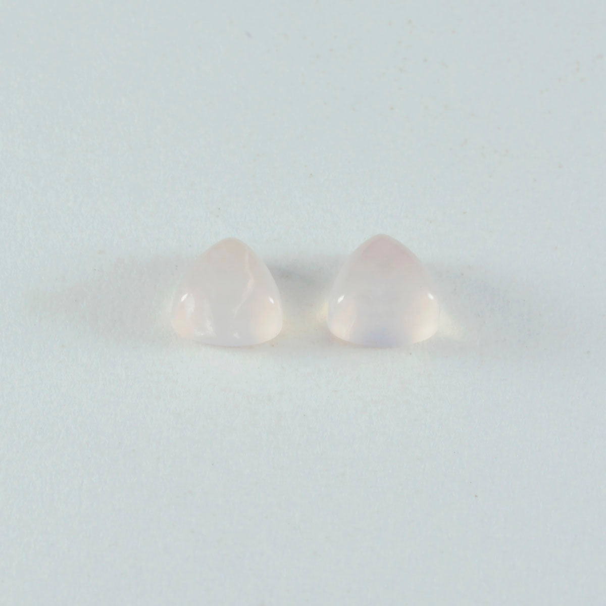 Rose Quartz 1PC Small 8x8 MM Triangle Cabochon Pink Superior semi Precious Gems