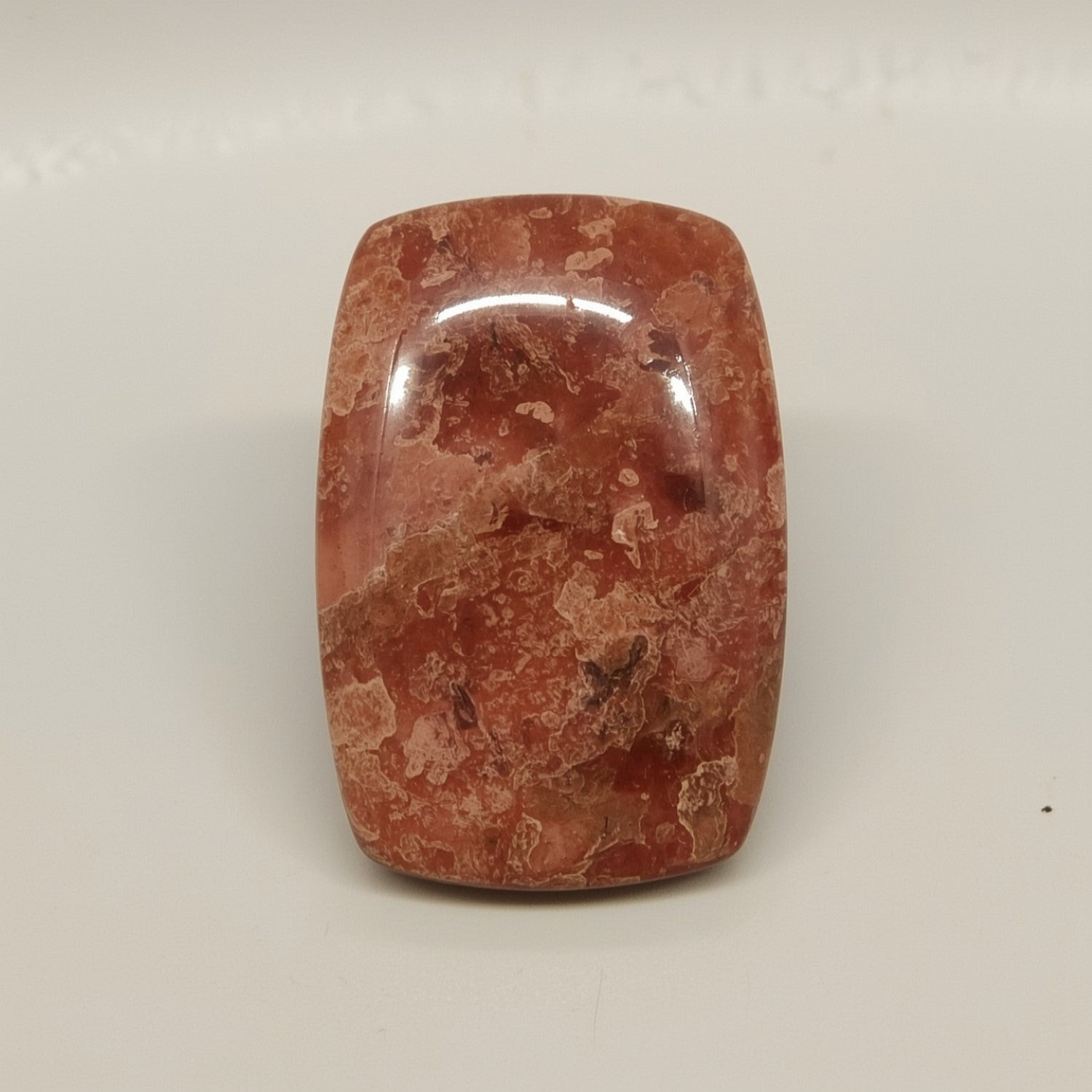 Red Strawberry Quartz 1PC Large 10x12 MM Emerald Cabochon Red High-Quality semi Precious Precious Gemstone