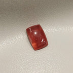 Red Strawberry Quartz 10PC Tiny 4x6 MM Emerald Cabochon Red Fiery semi Precious Loose Gemstone