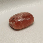 Red Strawberry Quartz 1PC Small 7x9 MM Emerald Cabochon Red Splendid semi Precious Gems