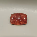 Red Strawberry Quartz 1PC Medium 8x10 MM Emerald Cabochon Red Lustrous semi Precious Loose Gemstone