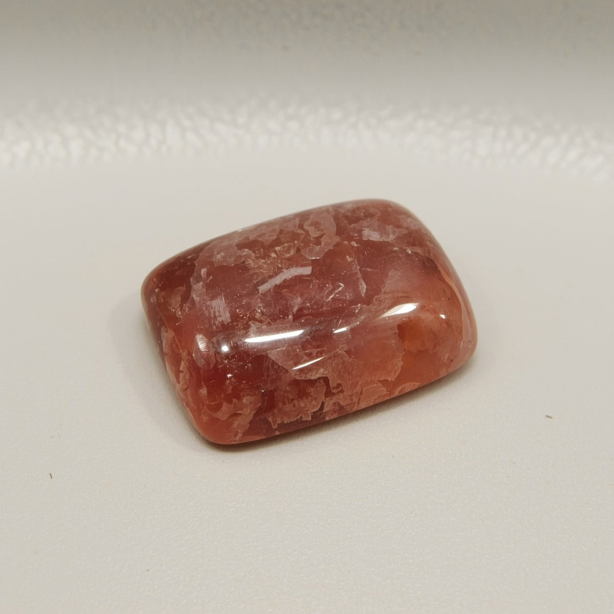 Red Strawberry Quartz 1PC Large 9x11 MM Emerald Cabochon Red Shine semi Precious Loose Gemstones