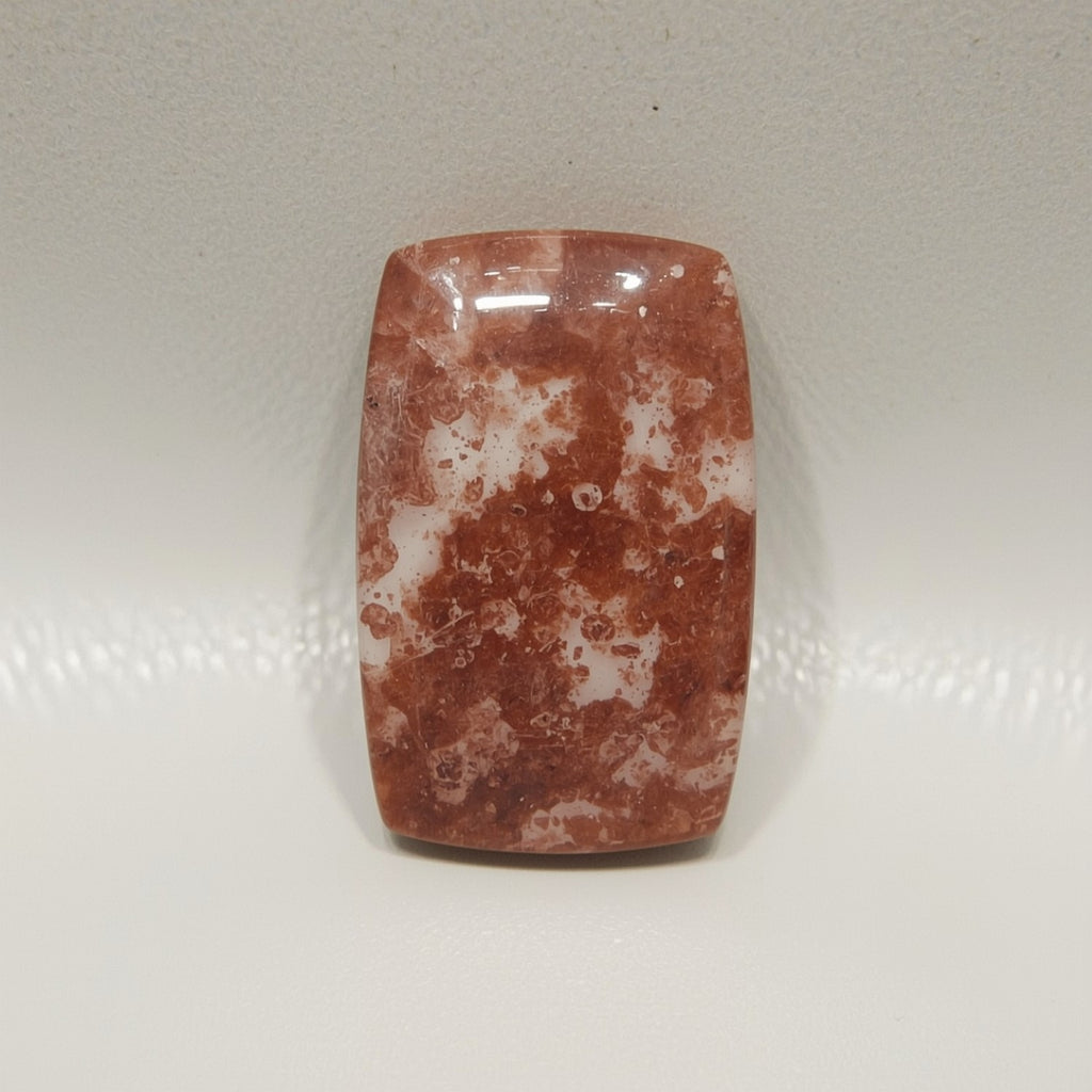 Red Strawberry Quartz 1PC Large 9x11 MM Emerald Cabochon Red Shine semi Precious Loose Gemstones