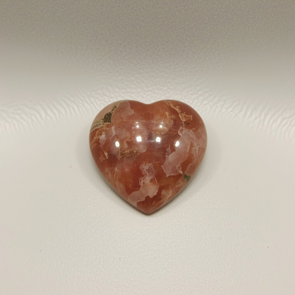Red Strawberry Quartz 1PC Large 10x10 MM Heart Cabochon Red Fiery semi Precious Semi Precious Gemstone