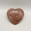 Red Strawberry Quartz 1PC Large 11x11 MM Heart Cabochon Red Brilliant semi Precious Precious Gemstone