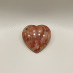 Red Strawberry Quartz 10PC Tiny 3x3 MM Heart Cabochon Red Shine semi Precious Loose Gemstones