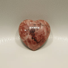 Red Strawberry Quartz 1PC Tiny 6x6 MM Heart Cabochon Red Natural semi Precious Gems