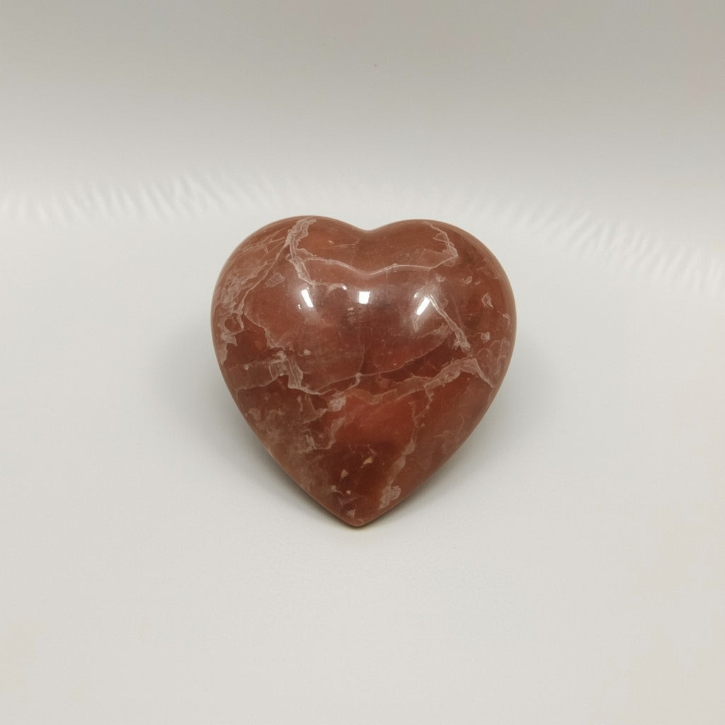 Red Strawberry Quartz 1PC Small 7x7 MM Heart Cabochon Red Genuine semi Precious Loose Gems