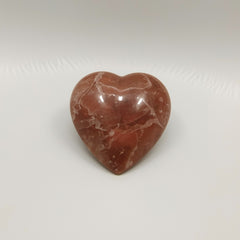 Red Strawberry Quartz 1PC Small 7x7 MM Heart Cabochon Red Genuine semi Precious Loose Gems