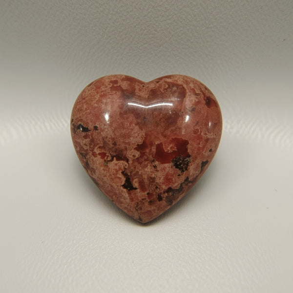 Red Strawberry Quartz 1PC Small 7x7 MM Heart Cabochon Red Genuine semi Precious Loose Gems