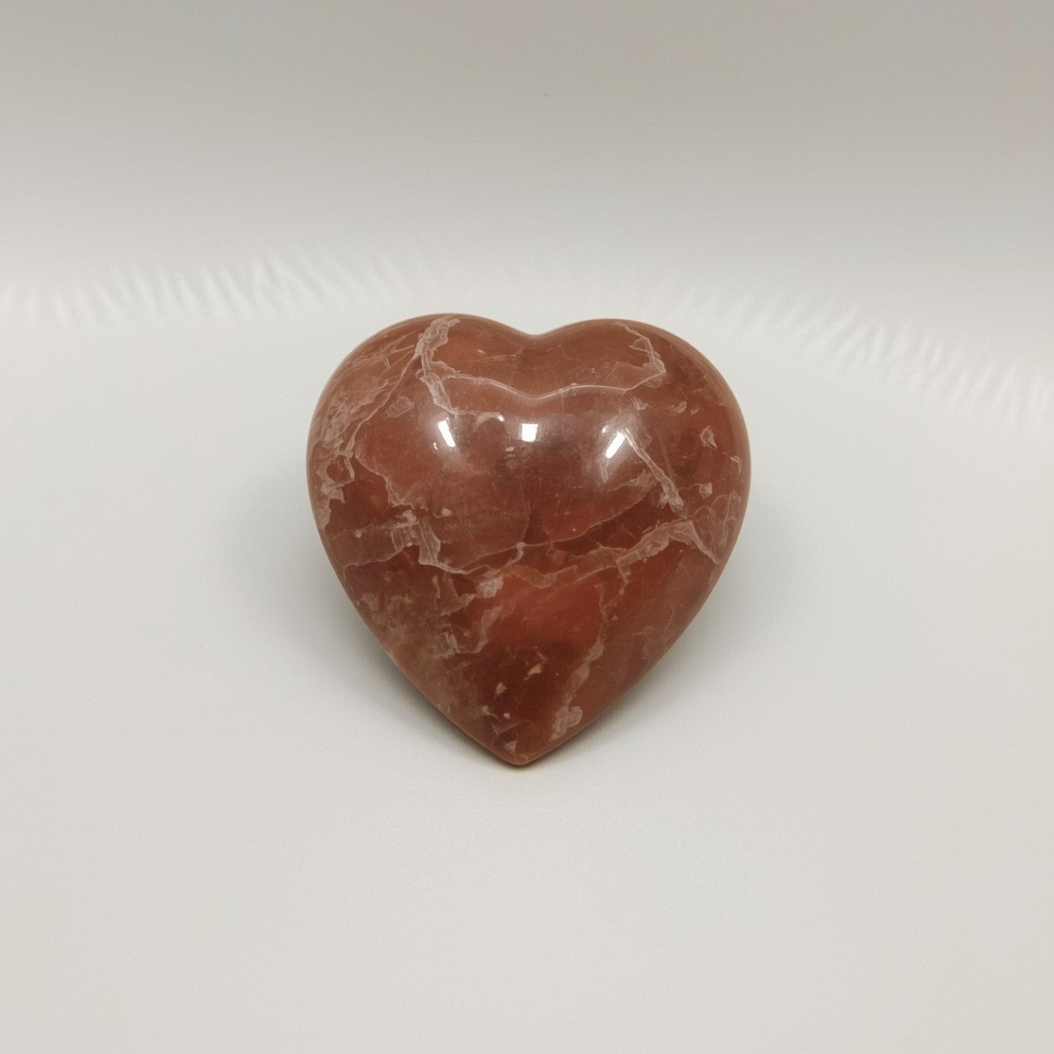 Red Strawberry Quartz 1PC Small 8x8 MM Heart Cabochon Red Superior semi Precious Loose Gemstone