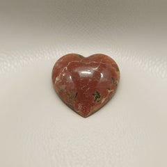 Red Strawberry Quartz 1PC Medium 9x9 MM Heart Cabochon Red Pure semi Precious Loose Gemstones