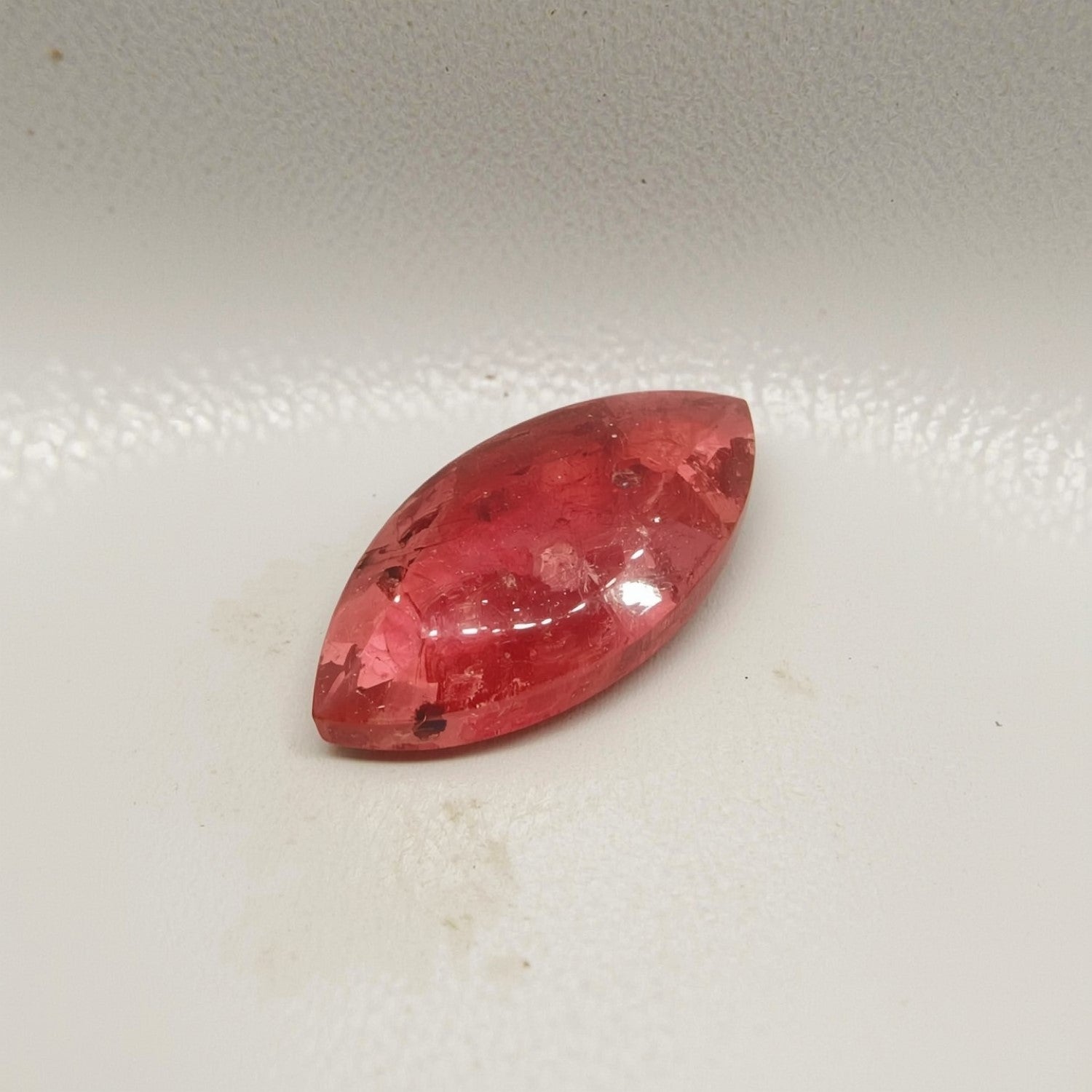 Red Strawberry Quartz 10PC Tiny 3x6 MM Marquise  Cabochon Red High-Quality semi Precious Loose Gems