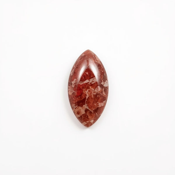 Red Strawberry Quartz 1PC Small 6x12 MM Marquise  Cabochon Red Superior semi Precious Semi Precious Gemstone
