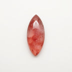 Red Strawberry Quartz 1PC Medium 7x14 MM Marquise  Cabochon Red Pure semi Precious Precious Gemstone