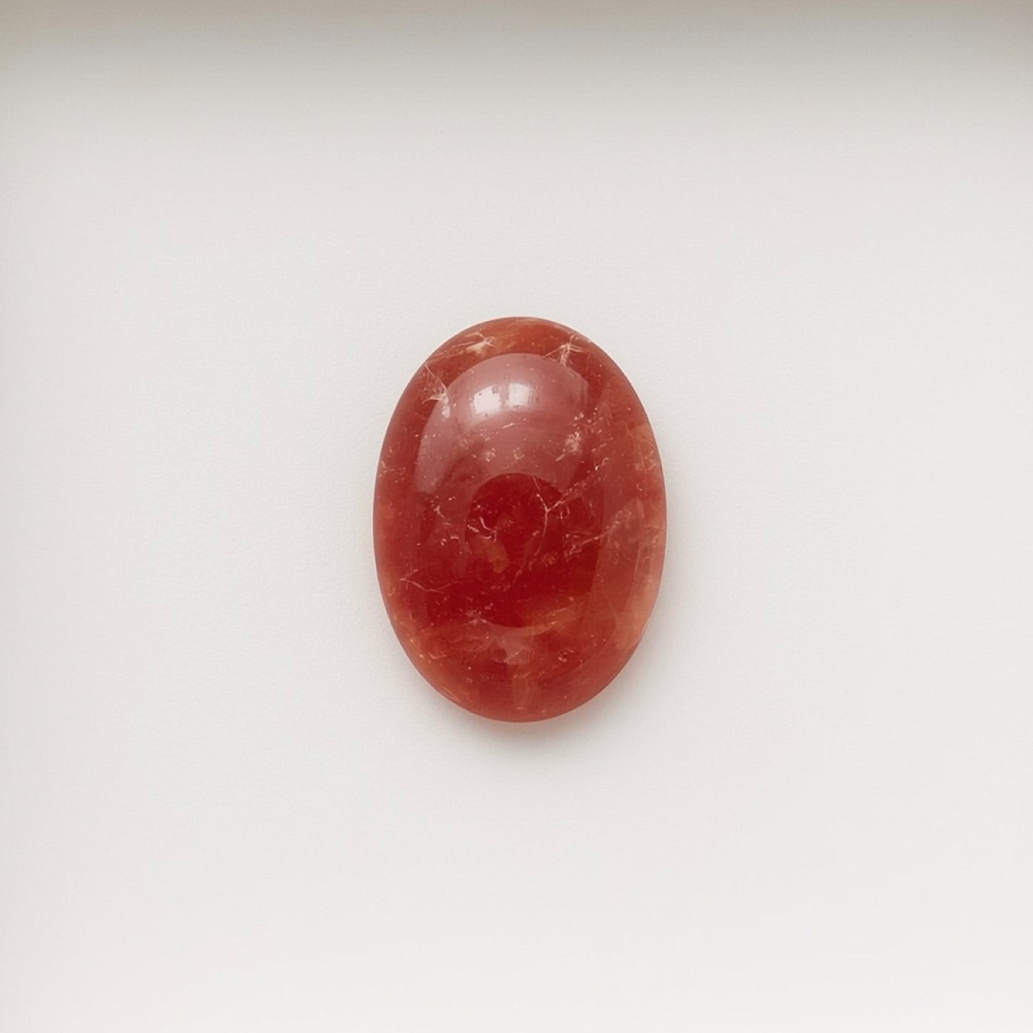 Red Strawberry Quartz 10PC Tiny 3x5 MM Oval Cabochon Red Splendid semi Precious Semi Precious Gemstone