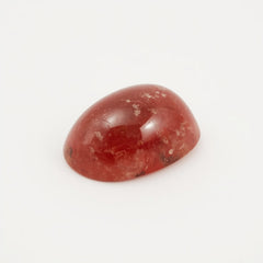 Red Strawberry Quartz 10PC Tiny 3x5 MM Oval Cabochon Red Splendid semi Precious Semi Precious Gemstone