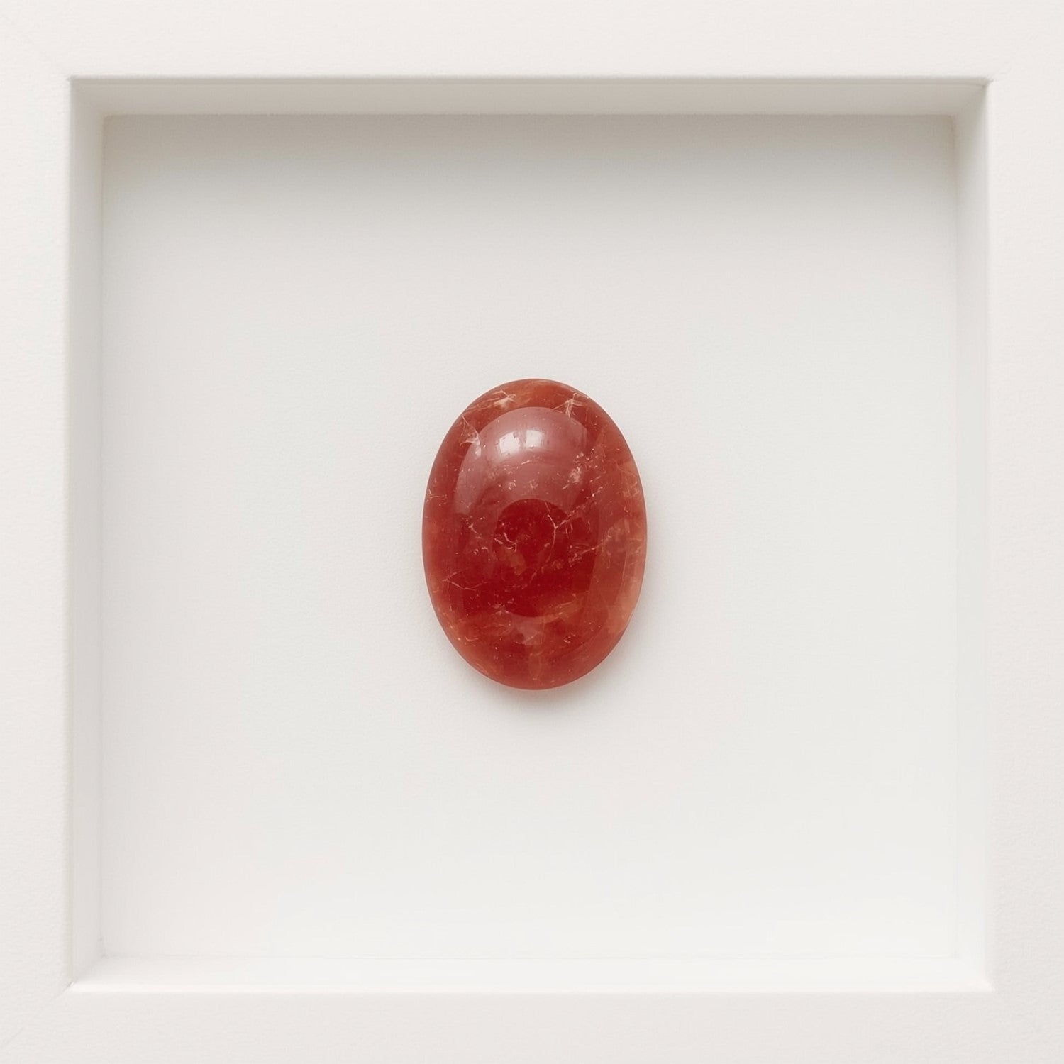 Red Strawberry Quartz 1PC Tiny 5x7 MM Oval Cabochon Red Lustrous semi Precious Gems